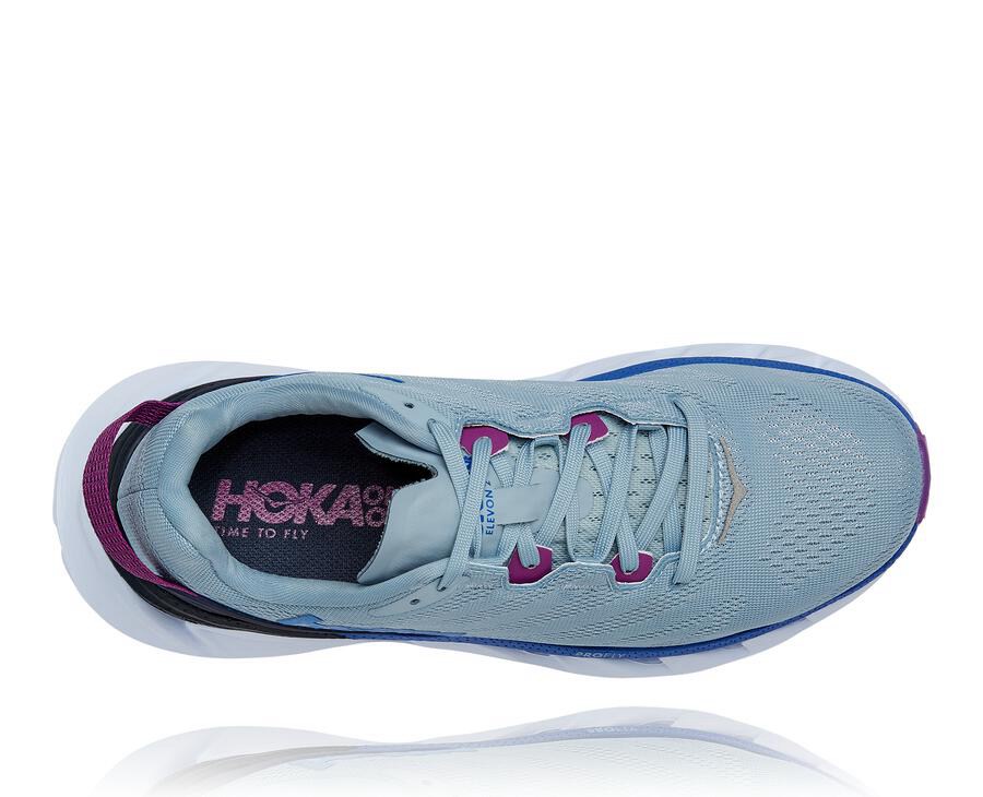 Zapatillas Running Hoka One One Mujer - Elevon 2 - Azules - VUD263158